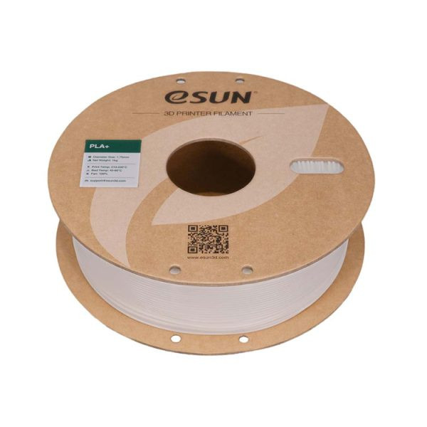 فیلامنت PLA+ ایسان سفید 1.75 میلیمتر یک کیلوگرمی (eSUN)